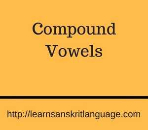 Compound Vowels