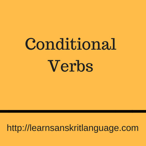 Conditional Verbs