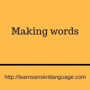 Making words
